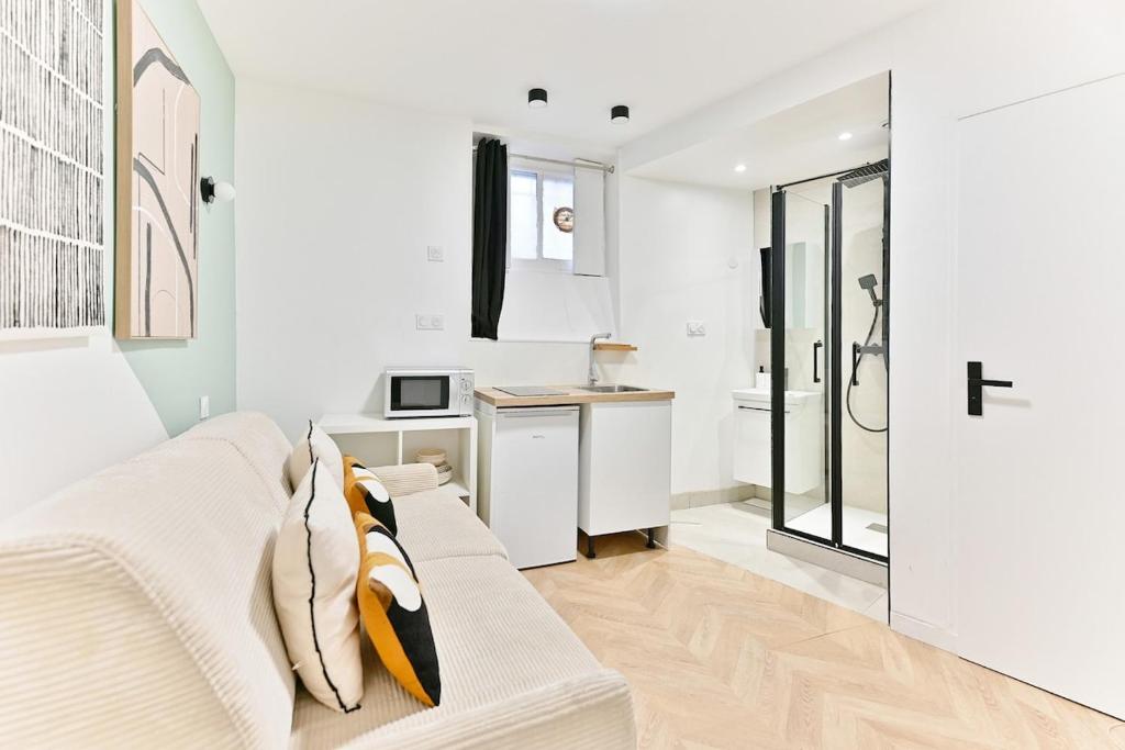 Small air-conditioned studio - Pereire - 4