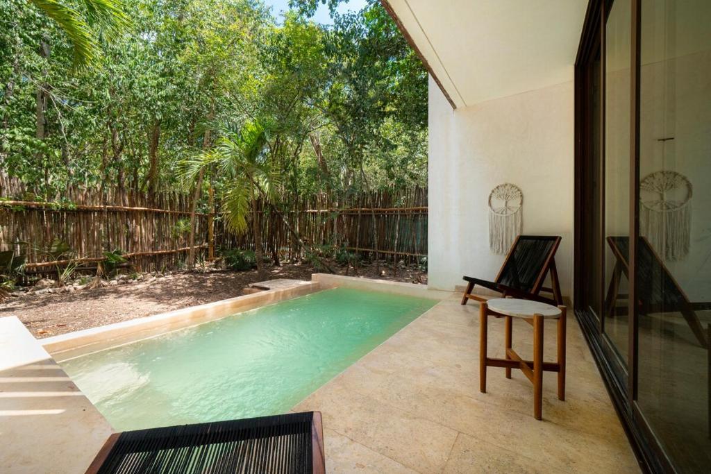 Your Home in the Mayan Jungle Private Pool, 2 Bedrooms - 3