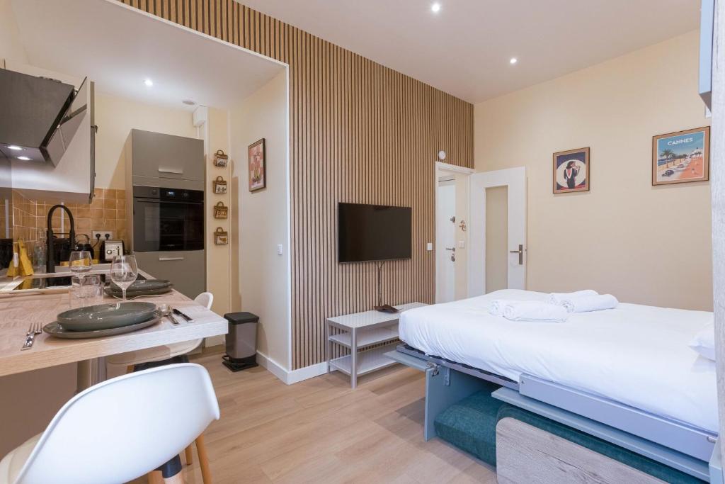 Santeny - Studio Central, clim, proche Palais&Plage - 1