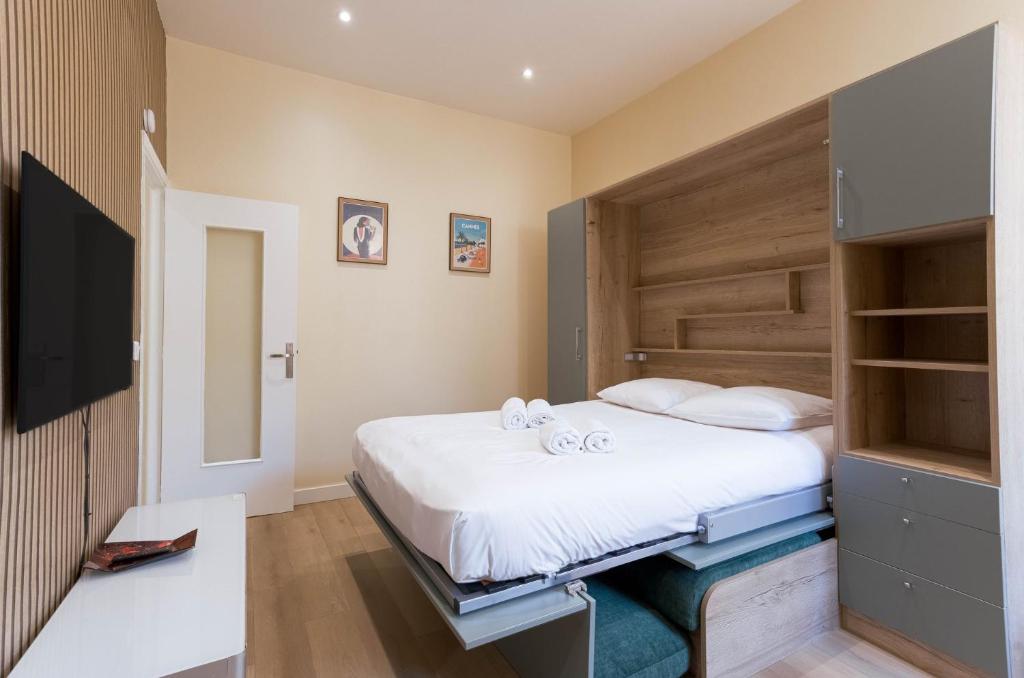 Santeny - Studio Central, clim, proche Palais&Plage - 5