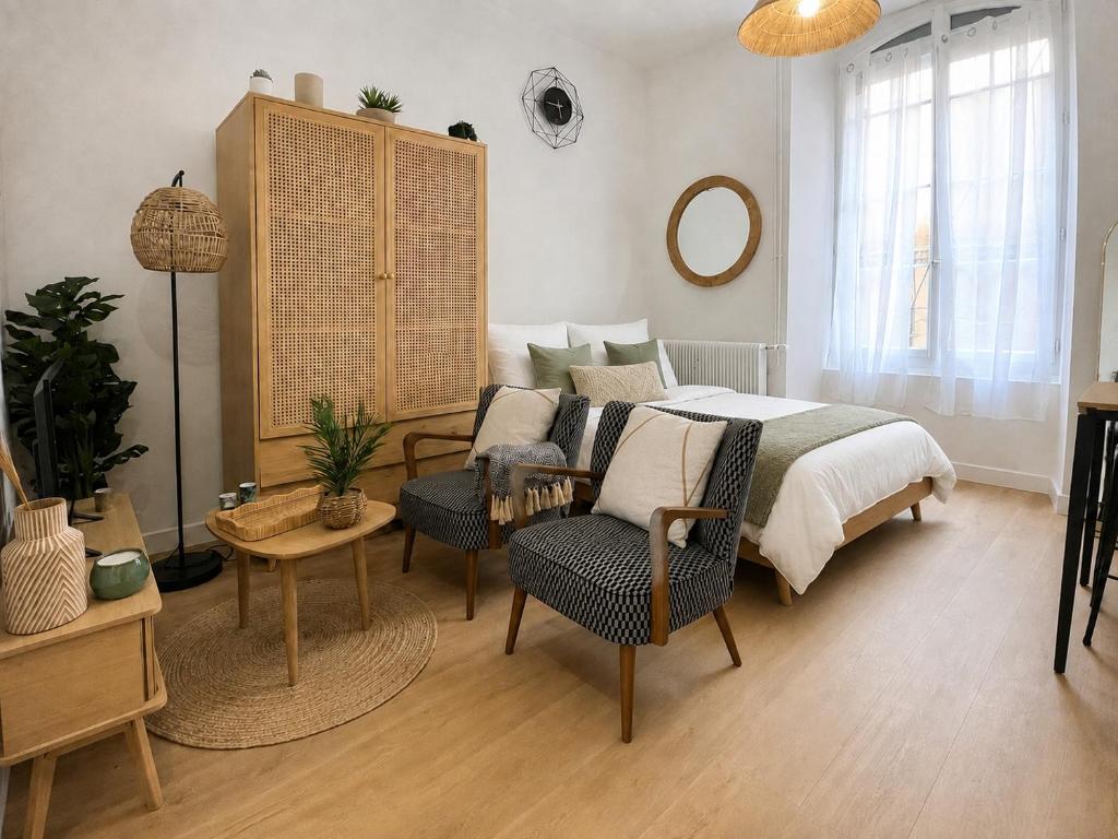 Studio Elegant & Tout Confort en Centre-Ville - 2 pers - 2