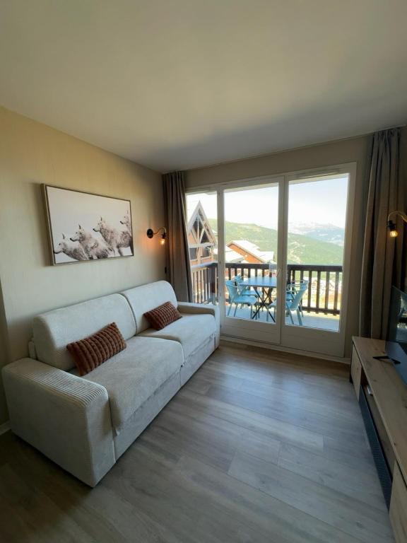 Les balcons de Valmi Pieds au piste Vue montagne - 3