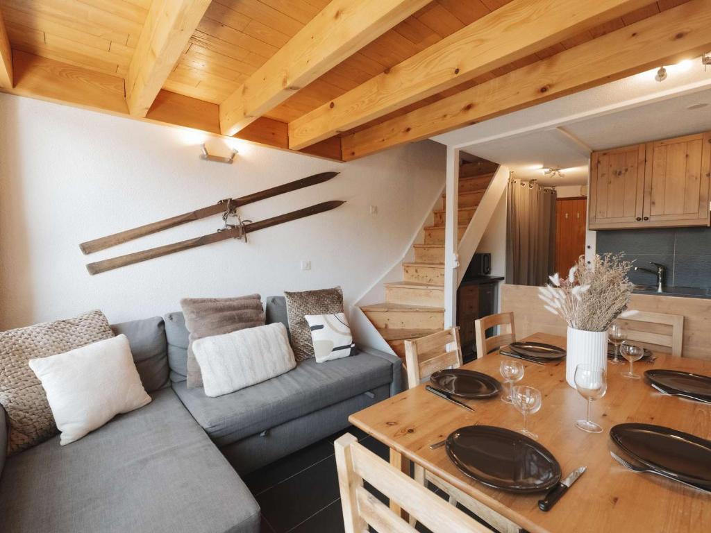 Duplex authentique 6 pers au cœur de Val Thorens avec balcon, local à ski, et box en option - 3