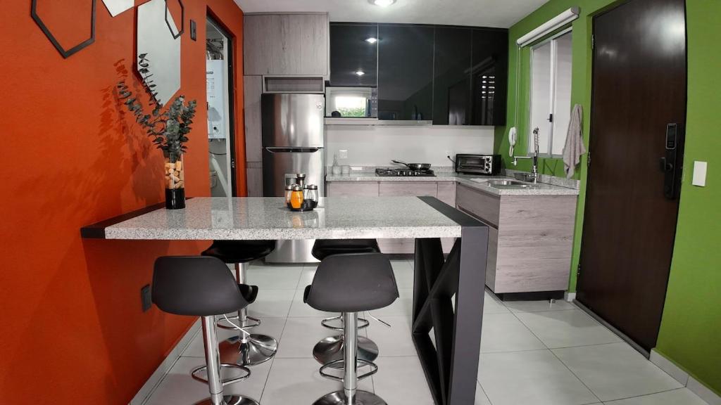 Departamento Planta Baja con AC y Seguridad - 5