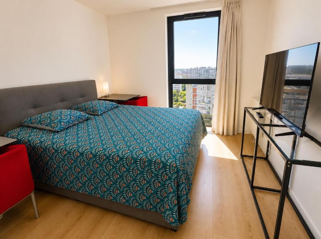 Appartement standing Vue panoramique sur Nantes - 5