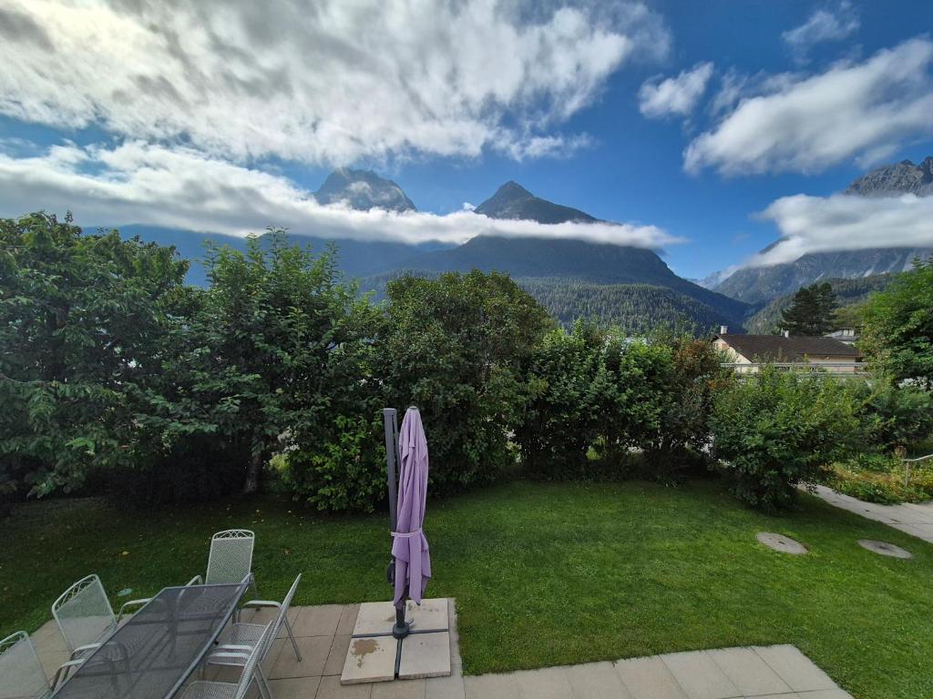 Chasa Aquileia Engadin Scuol - Bergblick, 6 Pers, zentral, Terrasse, Gratisparken - 3