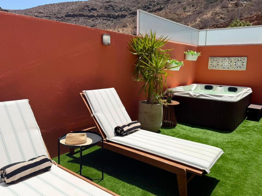 Fantástico ático con Jacuzzi y preciosa terraza - 4