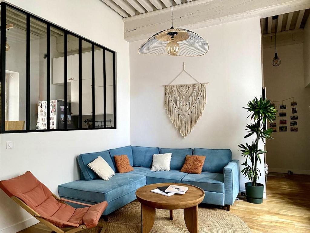 Renovated loft with terrace at Pentes Croix-Rousse - 4