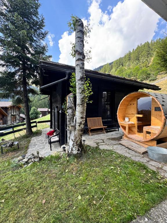Hüttli Chalet Weitblick 10 Minuten zur Skigondel und Aletschgletscher - 5