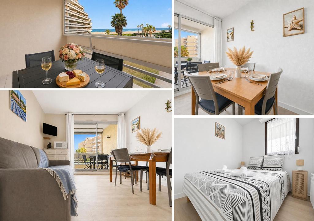 T2 charmant à Canet avec parking et balcon vue mer - 2