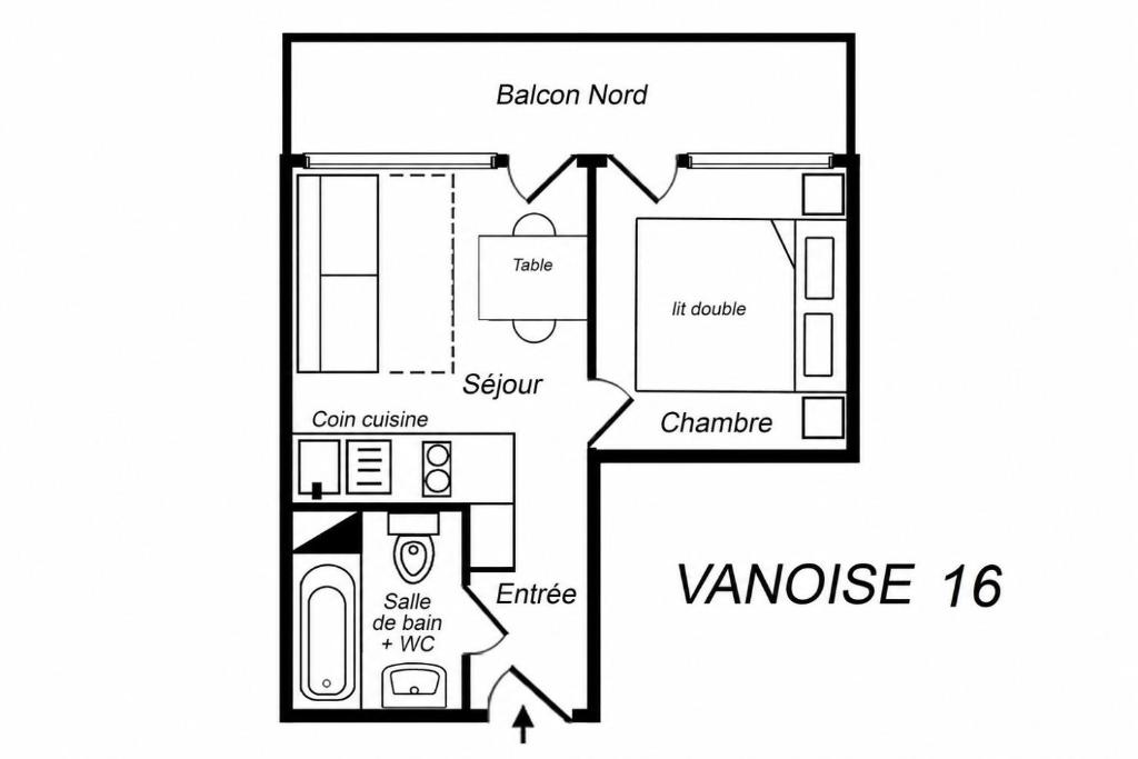 Résidence Vanoise - AGRÉABLE 2 PIÈCES AVEC BELLE VUE VALLÉE MAE-7649 - 4
