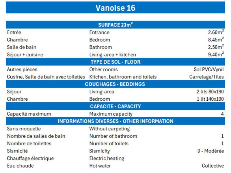 Résidence Vanoise - AGRÉABLE 2 PIÈCES AVEC BELLE VUE VALLÉE MAE-7649 - 5