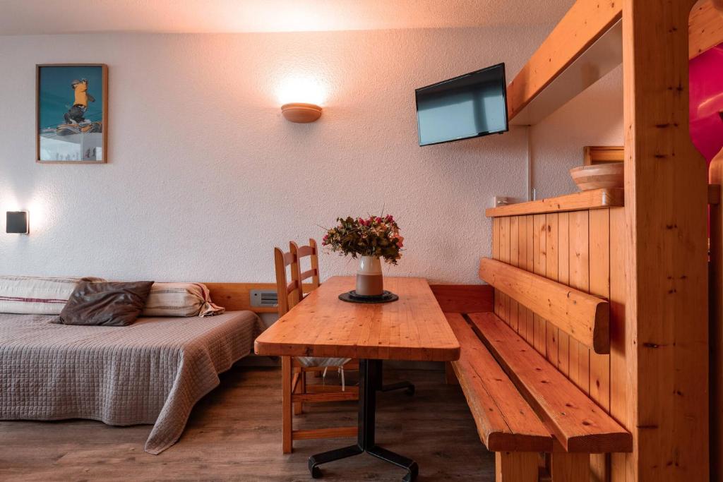 Résidence Nova - Appartement 2 pièces 6 personnes proche des pistes, des commerces, de la garderie et de l'ESF au centre de la station d’Arc 1800 MAE-2030 - 4