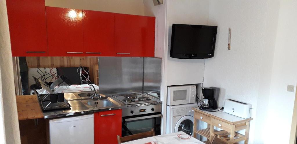 Résidence La Croix Du Sud - Studio cabine 4 personnes 2 exposé nord MAE-7924 - 5