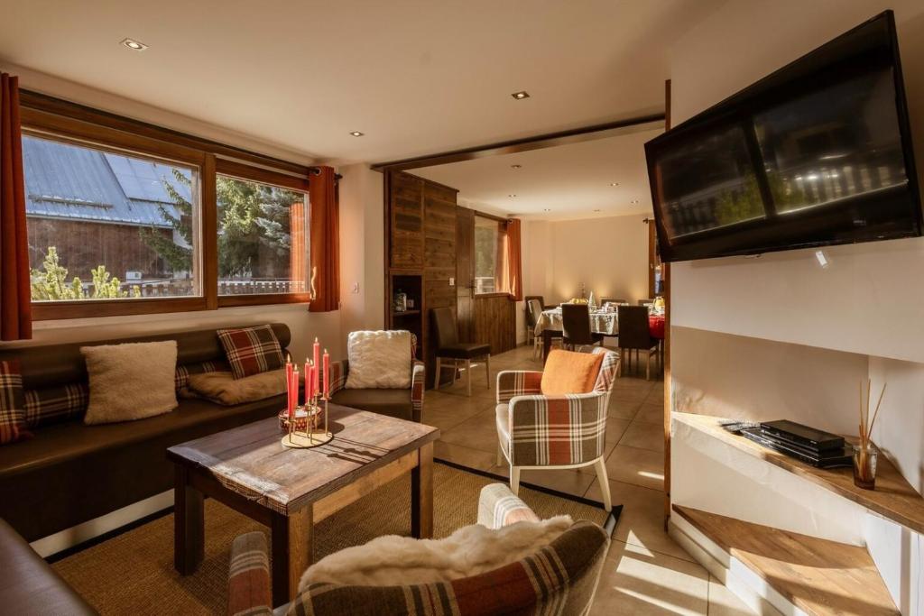 Résidence Les Fermes Du Planet - 6 pièces duplex 12 personnes 4 exposé Sud MAE-8174 - 5