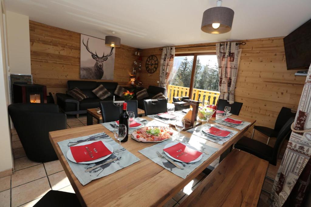 Chalet Epinette - 4 pièces mezzanine 12 personnes exposé sud MAE-9994 - 3