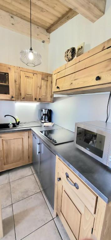 Résidence Les Chardons - Appartement calme avec des vues superbes, à proximité des pistes de ski et des randonnées. MAE-2854 - 3