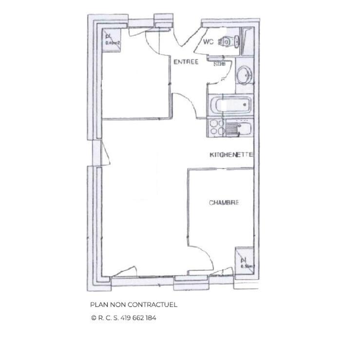 Résidence Valmont - Appartement 6 personnes avec vue sur la montagne MAE-4164 - 4