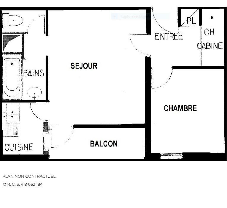 Résidence Jetay - Appartement 4 personnes aux Ménuires MAE-5144 - 3