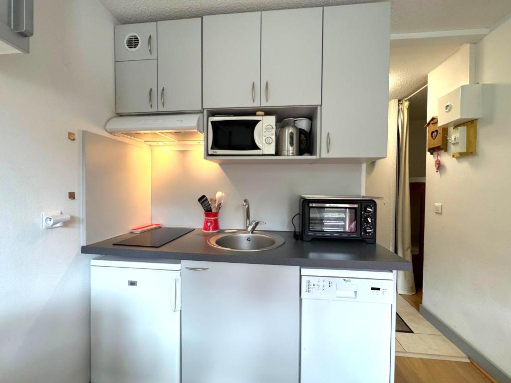 Résidence Sarvan - Studio pour 2 cuisine équipée et proche des pistes idéal couple MAE-6054 - 4