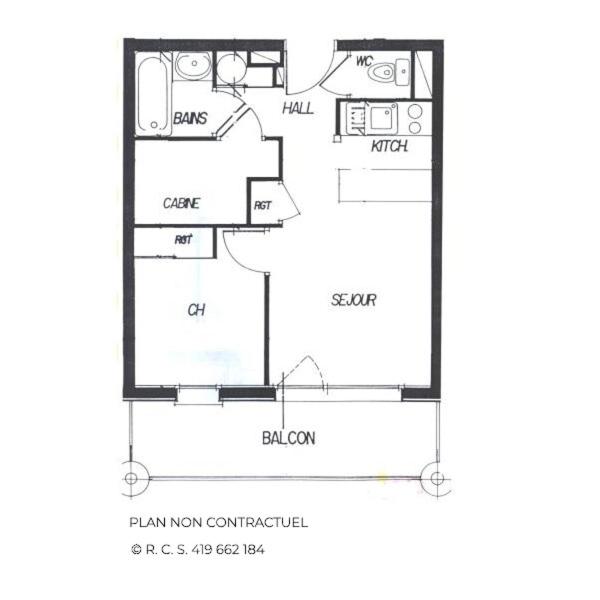 Résidence Courmayeur - Appartement pour 4 personnes MAE-3934 - 3