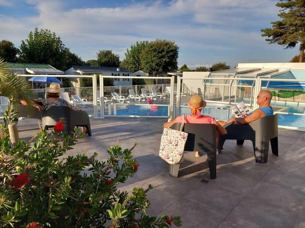 Camping Les Flots de l'Océan - Mobil Home 3 Pièces 4 Personnes + TV MAE-8953 - 4