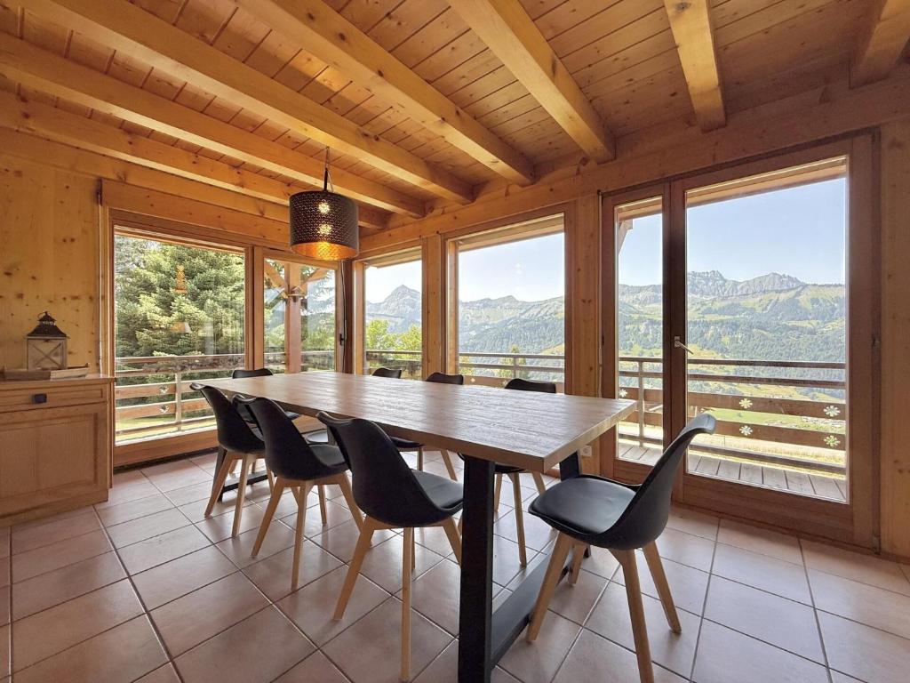 Chalet Cristal - Chalet de charme avec sauna et superbe vue sur le MOnt Charvin et les Aravis MAE-1154 - 2