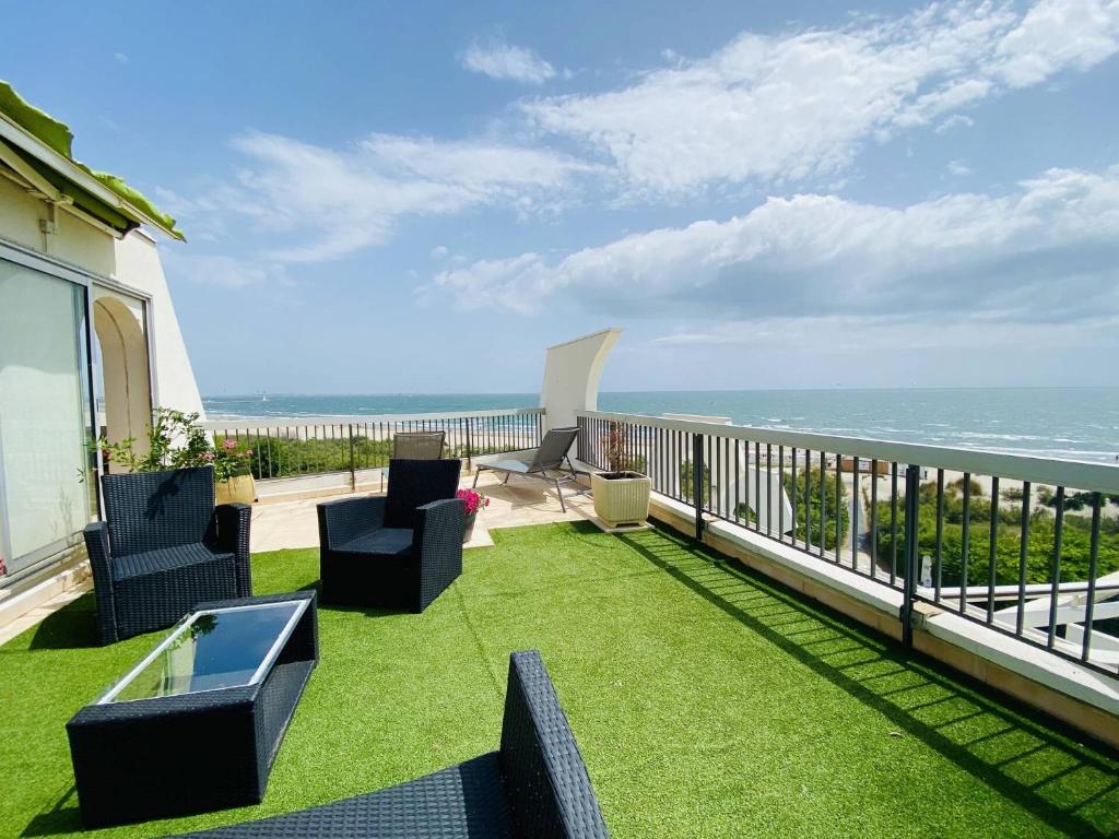 Les Grenadines - Duplex vue mer avec parking en sous sol MAE-2014 - 1