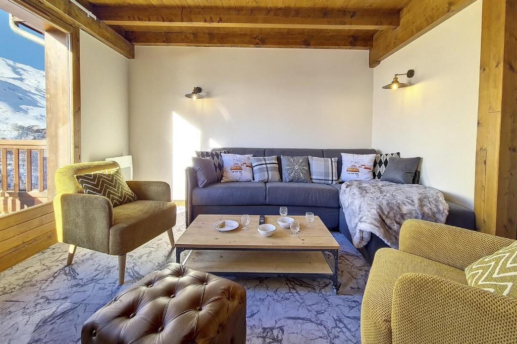 Résidence Les Cristaux - Appartement rénové & spacieux · Proche des pistes · Balcon · Sauna · Hammam · WIFI MAE-9954 - 4