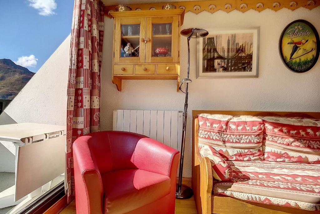 Résidence Danchet - Appartement duplex ensoleillé · Départ et retour skis aux pieds · Balcon MAE-9994 - 3