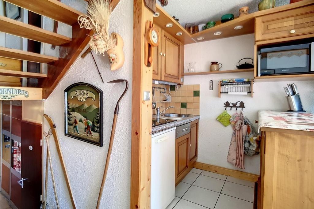 Résidence Danchet - Appartement duplex ensoleillé · Départ et retour skis aux pieds · Balcon MAE-9994 - 4
