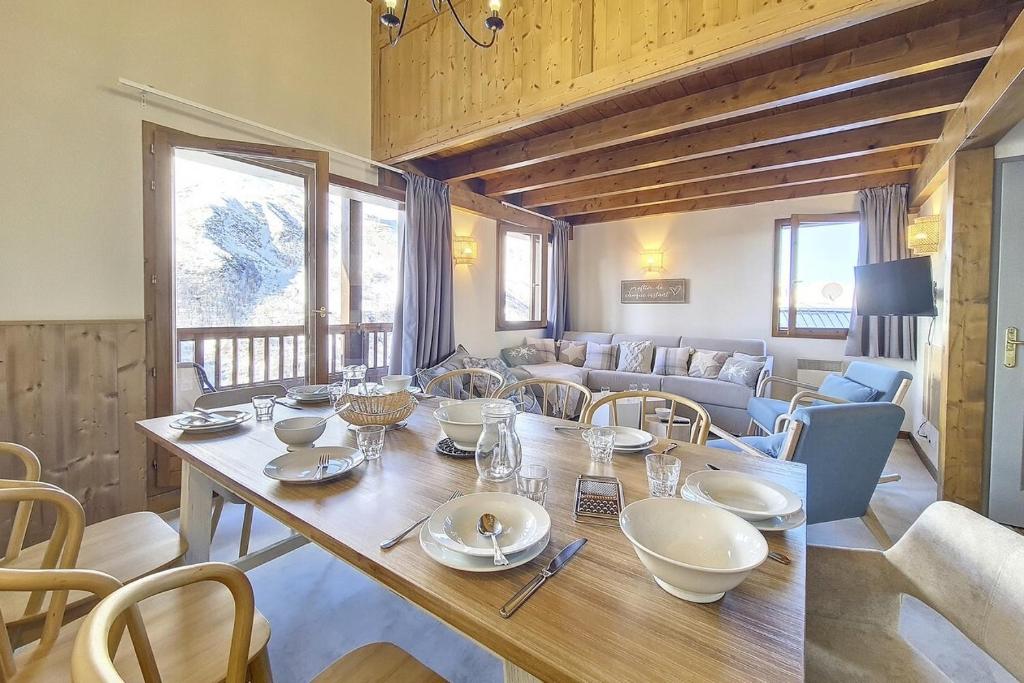 Résidence Les Cristaux - Appartement spacieux & rénové · Proche des pistes · Balcon · Hammam · WIFI · Sauna MAE-0274 - 4