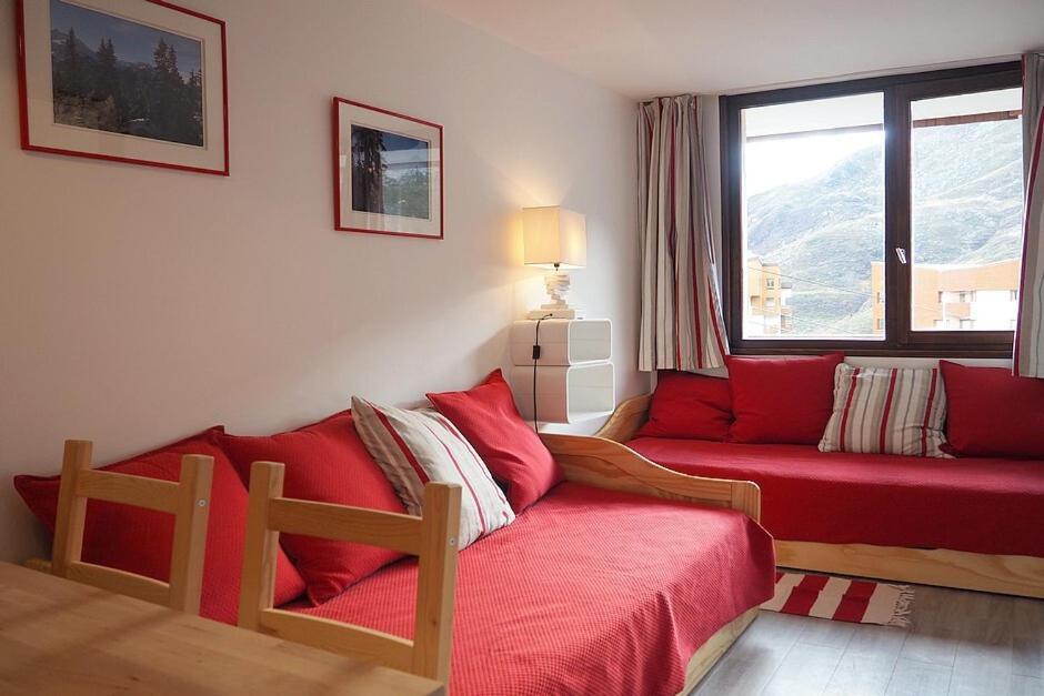 Résidence Boedette D - Appartement rénové · Départ et retour skis aux pieds · Balcon MAE-1214 - 4
