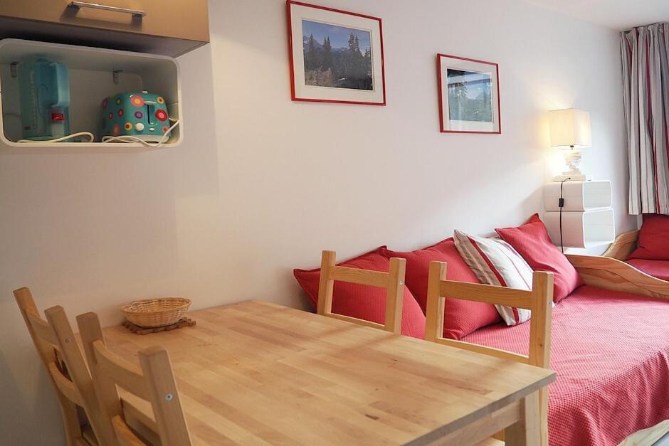 Résidence Boedette D - Appartement rénové · Départ et retour skis aux pieds · Balcon MAE-1214 - 5