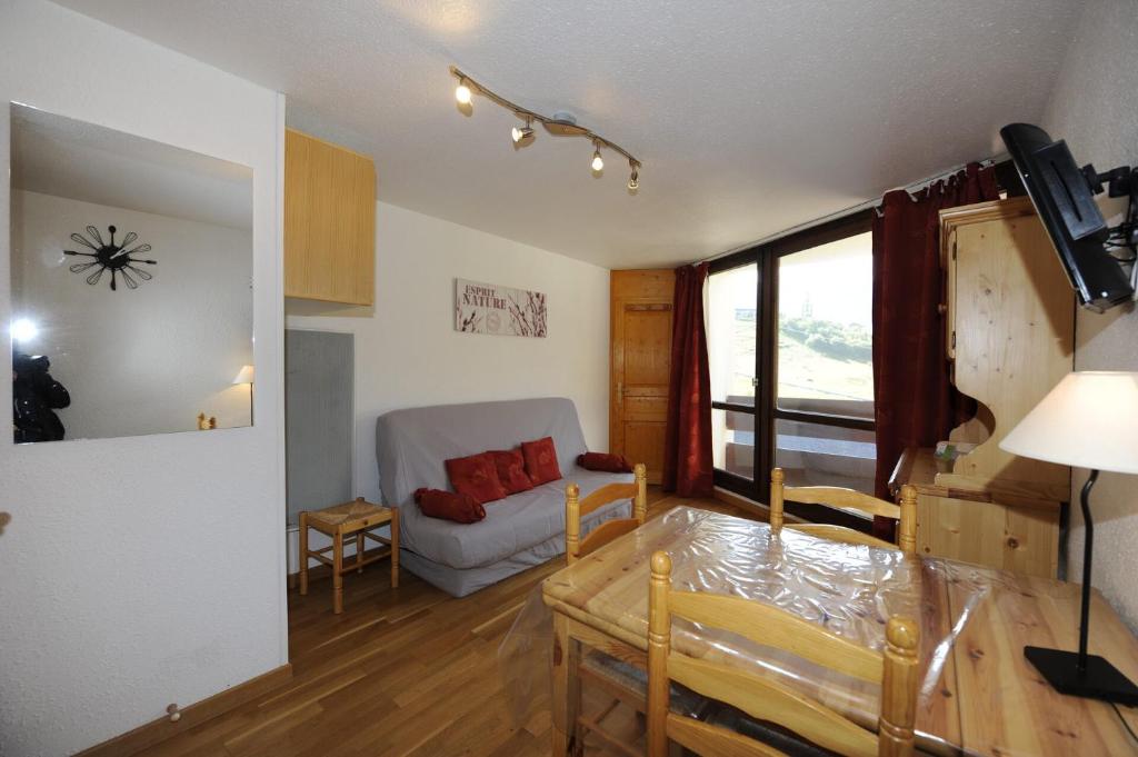 Résidence Grande Masse - Studio confortable · Départ et retour skis aux pieds · Balcon MAE-2814 - 1