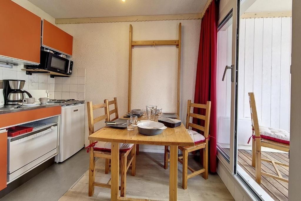 Résidence Carlines I - Studio classique · Au pieds des pistes · Balcon MAE-3664 - 4