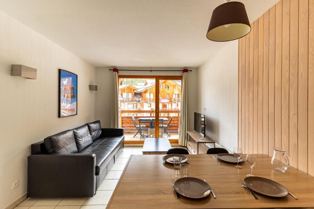 Résidence Le Balcon Des Airelles - Appartement moderne au calme a l'orée des pistes MAE-6344 - 5