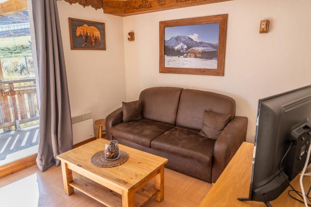 Résidence Le Parc Des Airelles - Studio 4 personnes avec vue sur les pistes MAE-6684 - 5