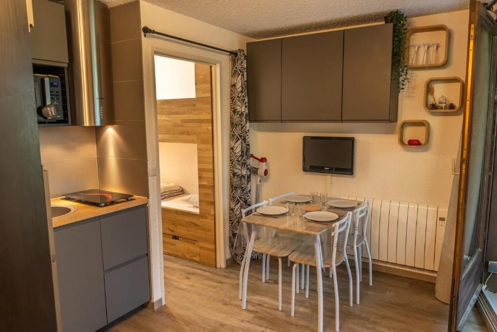 Résidence Le Perescuelle - Studio 4 personnes rénové au calme des Mélèzes MAE-9504 - 4