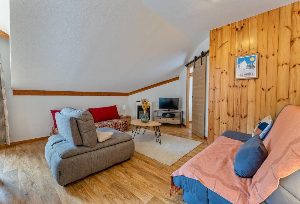 Résidence Les Hauts De Preclaux - Logement pour 6 avec vue splendide sur les pistes MAE-8311 - 4