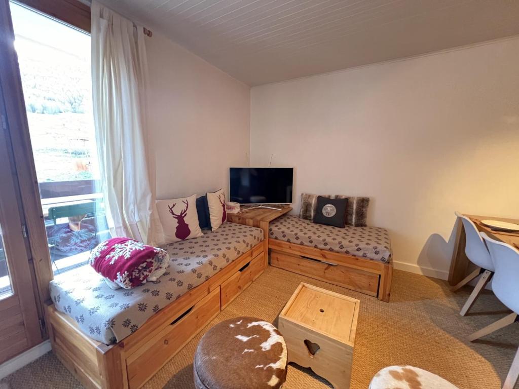 Résidence La Meije - Studio· Centre station/cœur de station · Vue pistes MAE-9071 - 5