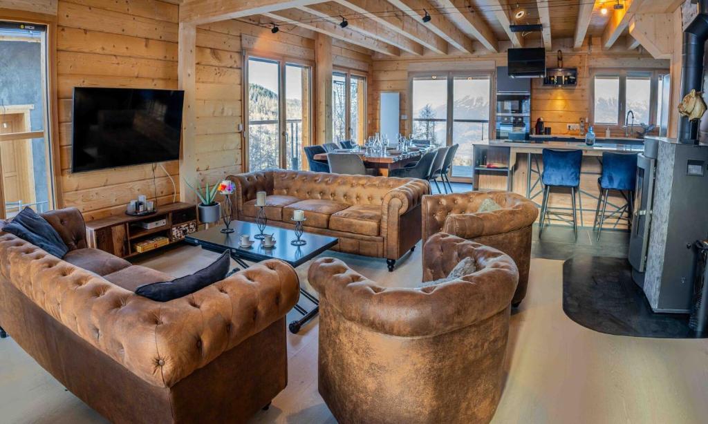 Résidence Pramouton - Chalet moderne avec vue splendide sur la vallée MAE-0401 - 4