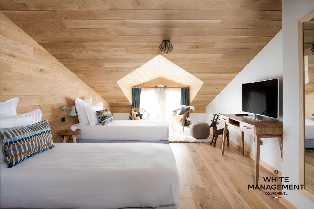Résidence Les Glaciers - Superbe duplex vue Vallée à Courchevel 1650 MAE-5251 - 3