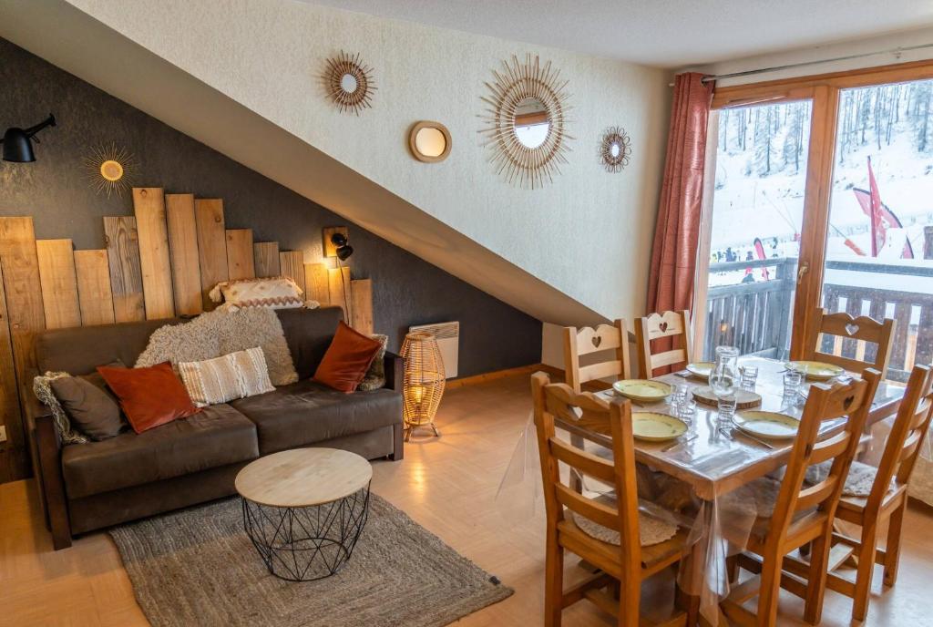 Résidence Le Parc Des Airelles - Chaleureux T2 avec superbe vue sur les pistes MAE-3621 - 1