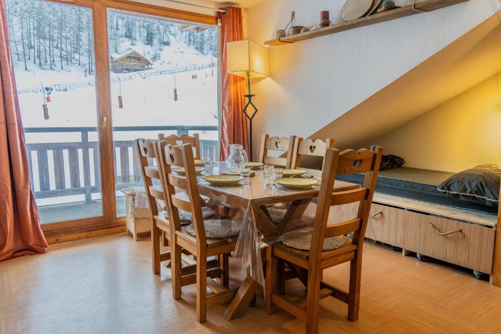 Résidence Le Parc Des Airelles - Chaleureux T2 avec superbe vue sur les pistes MAE-3621 - 5