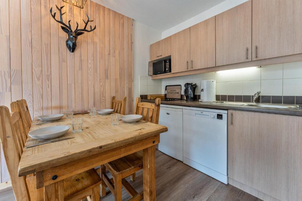 Résidence Le Balcon Des Airelles - Appartement chaleureux au coeur des Orres 1800 MAE-3661 - 3