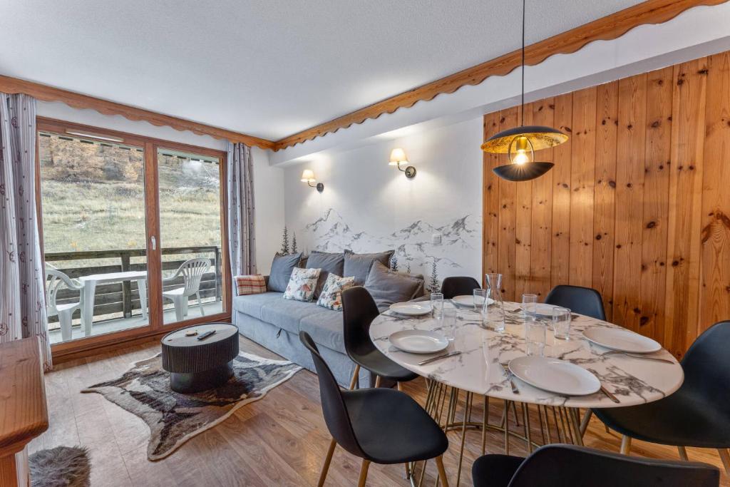 Résidence Les Hauts De Preclaux - Logement redécoré avec vue pistes aux Orres 1800 MAE-5101 - 1
