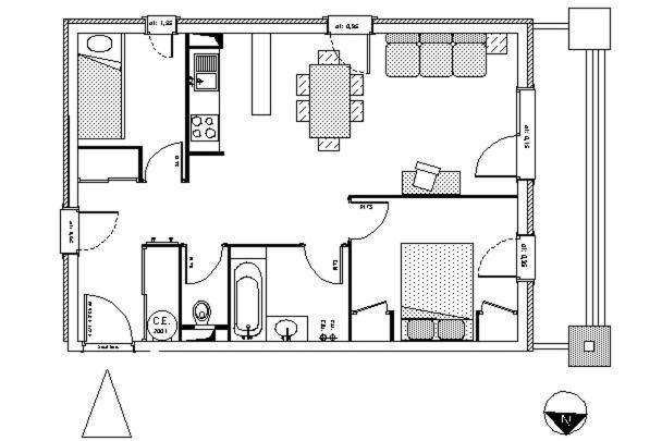 Résidence Le Clos Vanoise - Appartement 3 pièces - 6 personnes MAE-4551 - 3