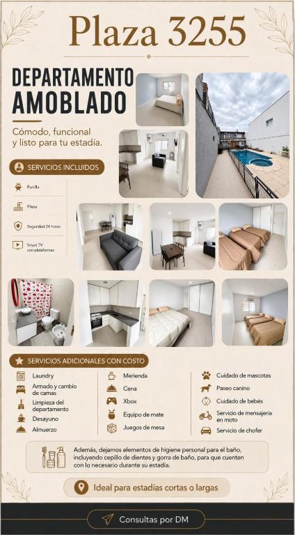 Plaza 3255 - 3 ambientes con pileta - 1