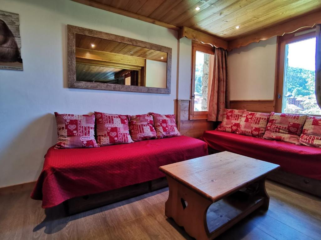 Résidence Terrasse - La Terrasse 1/2 - Joli appartement, spacieux, terrasse skis aux pieds MAE-5744 - 4
